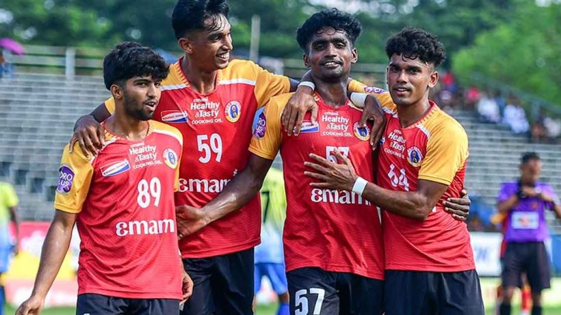 East Bengal Qualifies for Super Six Stage Unbeaten