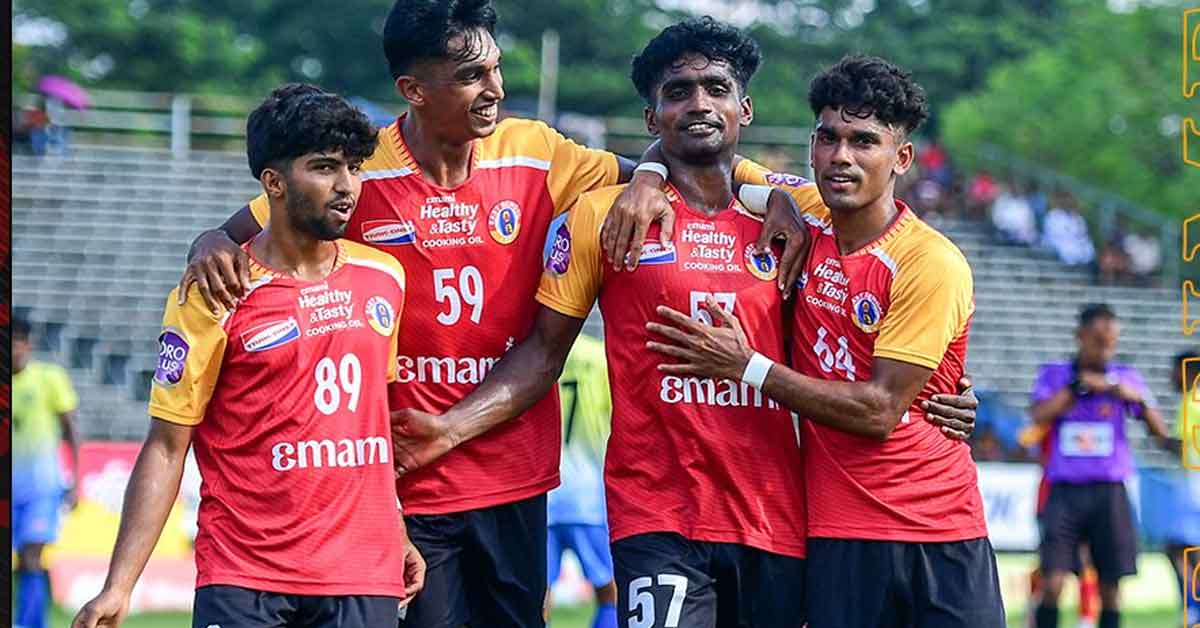 East Bengal Qualifies for Super Six Stage Unbeaten