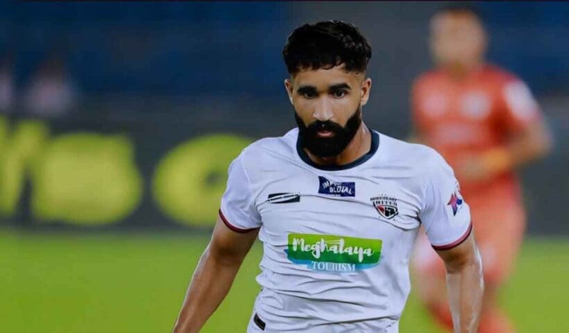 Former Northeast United FC Striker Manvir Singh