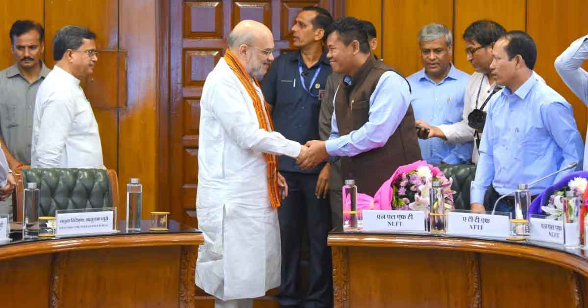 Government Signs Historic Peace Pact with Two Tripura Insurgent Groups