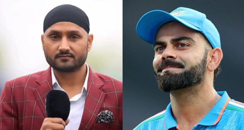 Harbhajan Singh and virat kohli