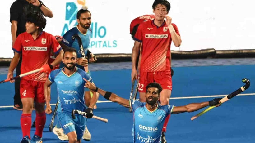 India Defeats Japan 5-1 to Secure Top Spot in Points Table