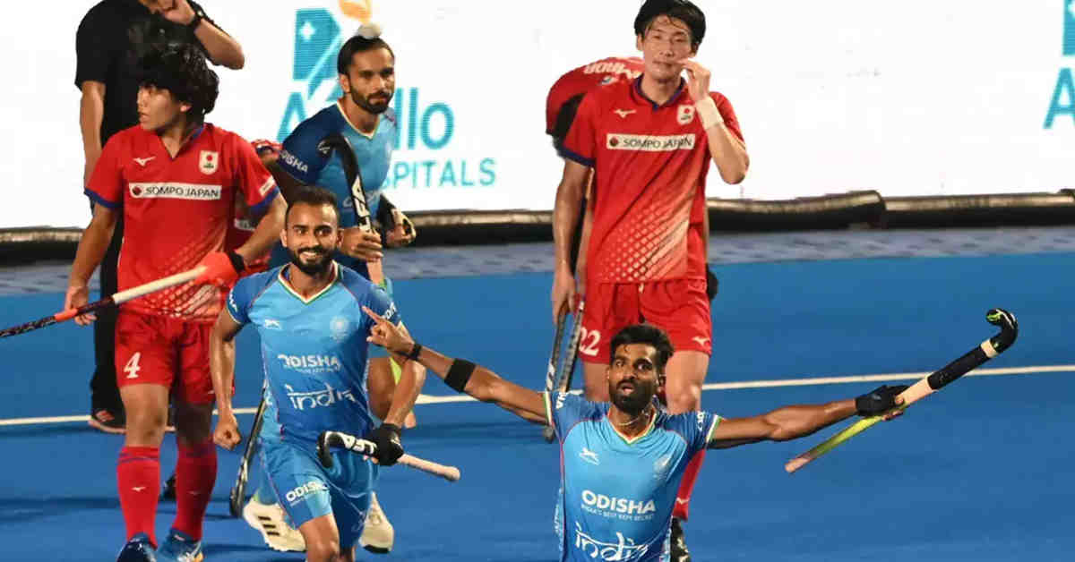 India Defeats Japan 5-1 to Secure Top Spot in Points Table