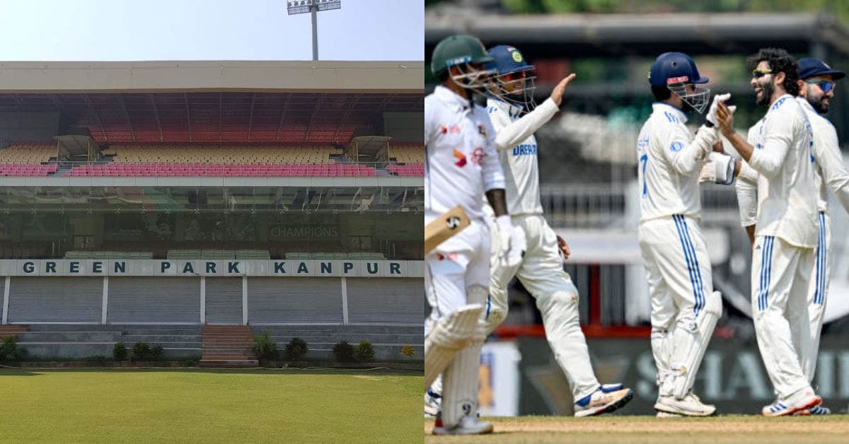 Kanpur's Green Park Stadium Declared Unsafe Ahead of 2nd Test Match