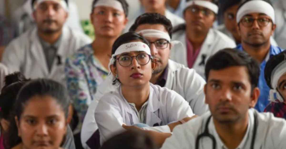 Kolkata Doctors Strike