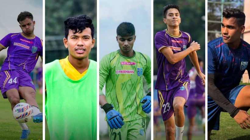 Likmabam Rakesh - Punjab FC Bikash Singh - Mohammedan SC Thomas Cherian - Churchill Brothers Muhammad Ajsal - Gokulam Kerala FC Mohammed Arbaz - Real Kashmir FC