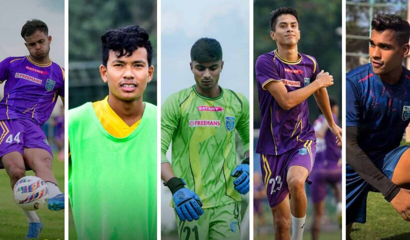 Likmabam Rakesh - Punjab FC Bikash Singh - Mohammedan SC Thomas Cherian - Churchill Brothers Muhammad Ajsal - Gokulam Kerala FC Mohammed Arbaz - Real Kashmir FC