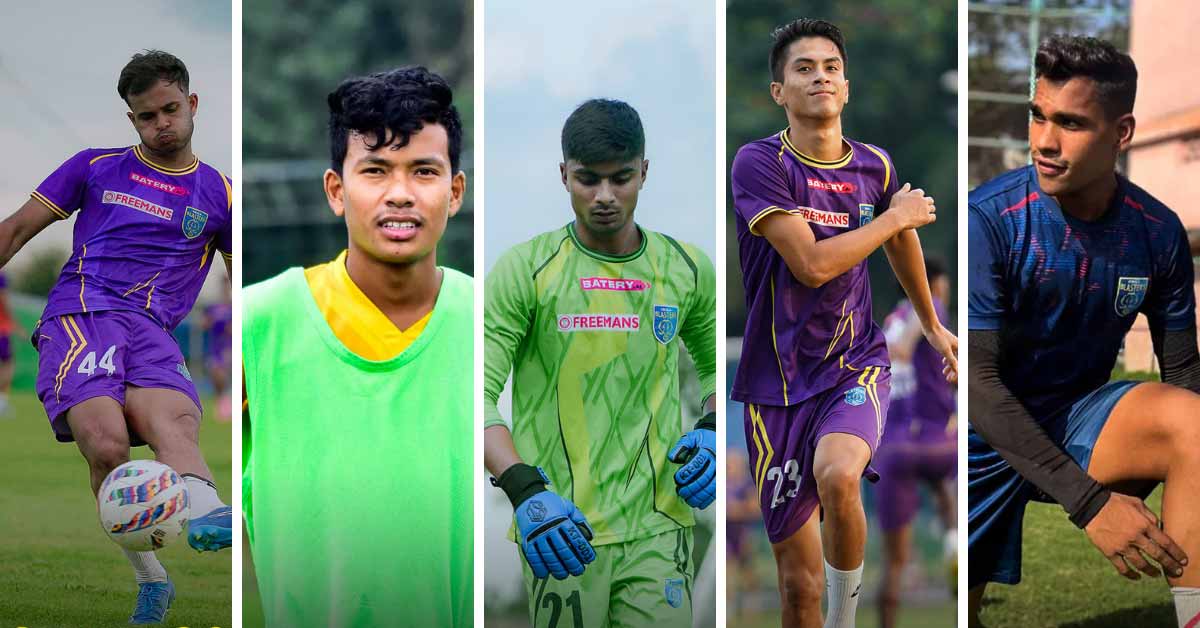 Likmabam Rakesh - Punjab FC Bikash Singh - Mohammedan SC Thomas Cherian - Churchill Brothers Muhammad Ajsal - Gokulam Kerala FC Mohammed Arbaz - Real Kashmir FC