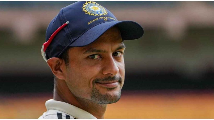 Mayank Agarwal become India A team captain for Duleep trophy 2024