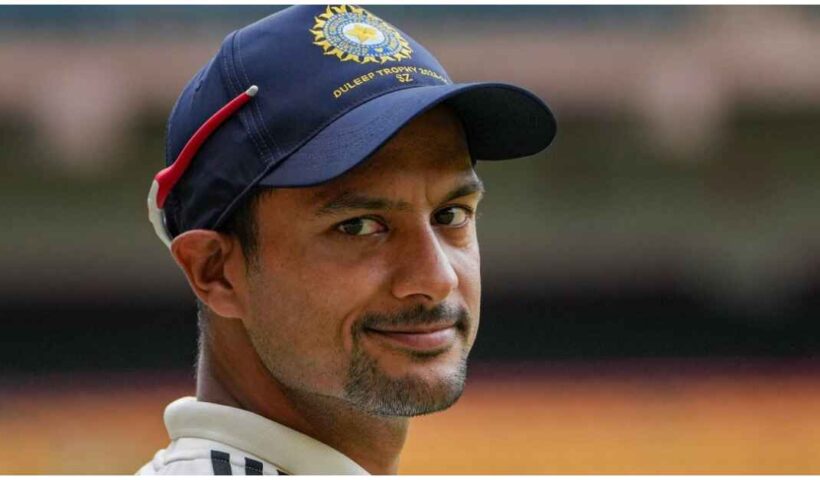 Mayank Agarwal become India A team captain for Duleep trophy 2024