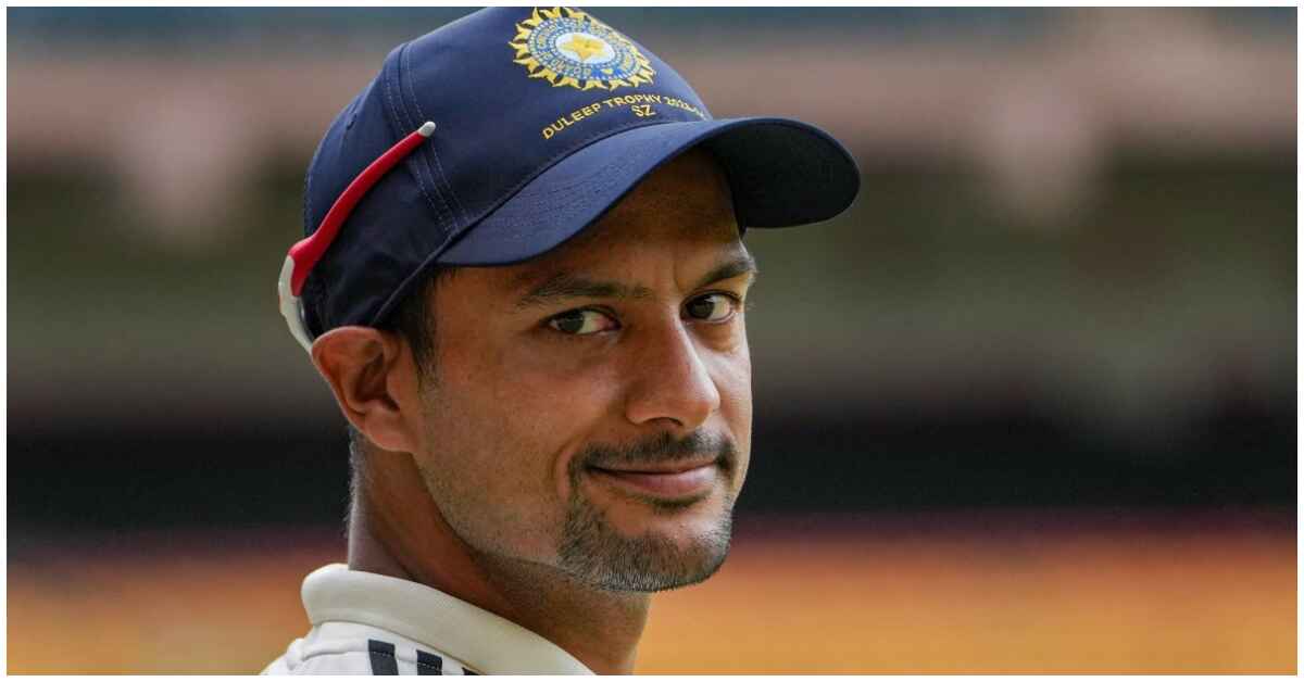 Mayank Agarwal become India A team captain for Duleep trophy 2024