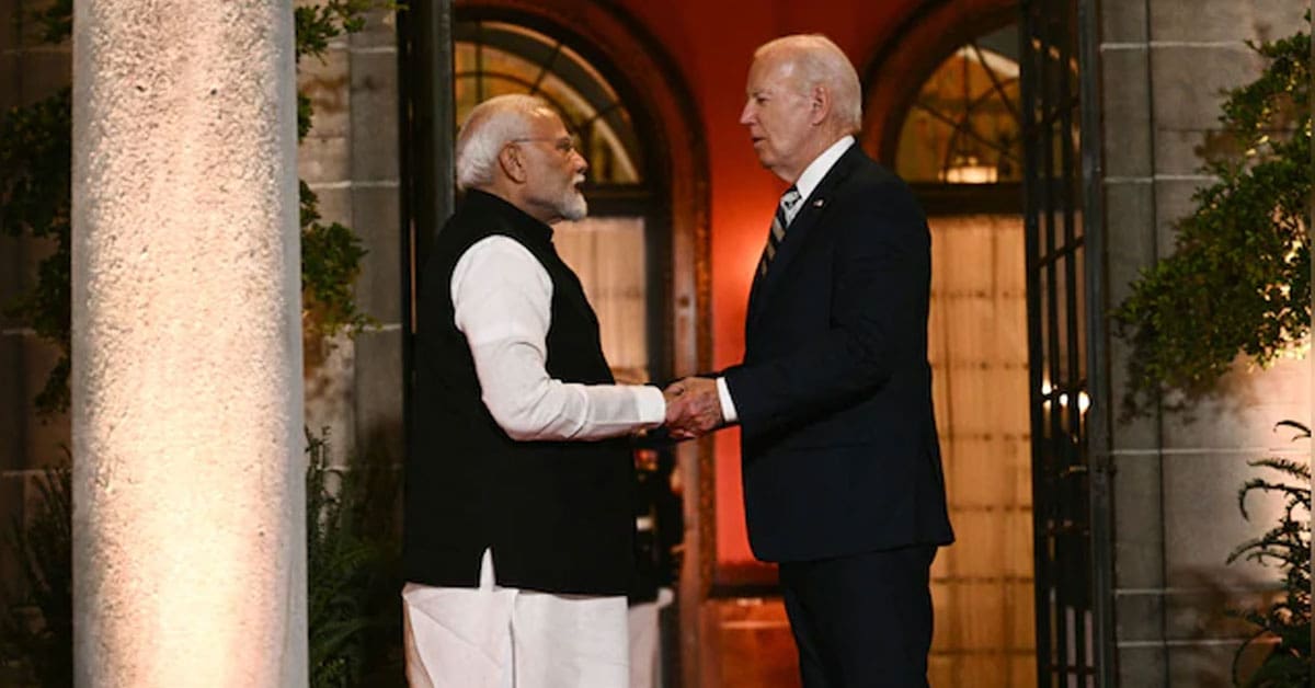 PM Modi-President Joe Biden