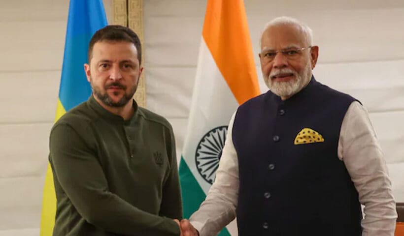 PM Modi meets Ukraine President in New York