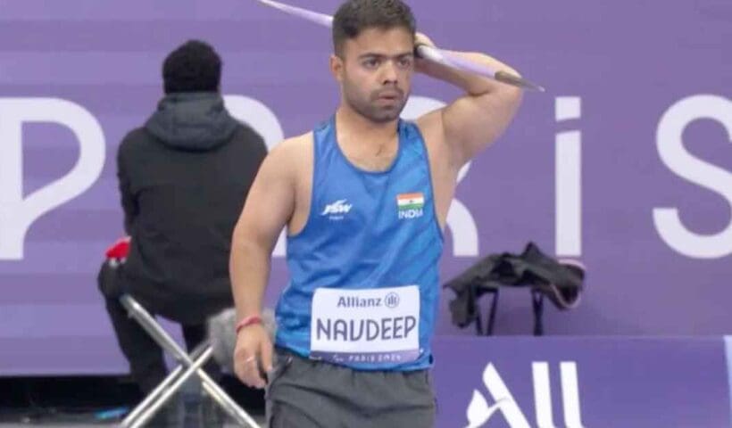 Navdeep Singh Upgraded to Gold Medal After Record-Breaking Throw at Paralympic Event