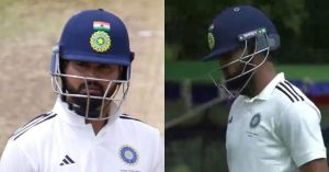 Sreyash Iyer failed to score runs again in the duleep trophy 2024.