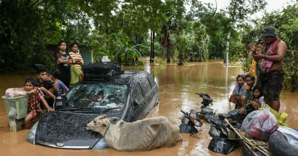 Typhoon Yagi Myanmar