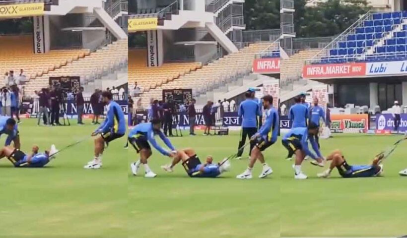 Virat Kohli Playfully Drags Kuldeep Yadav