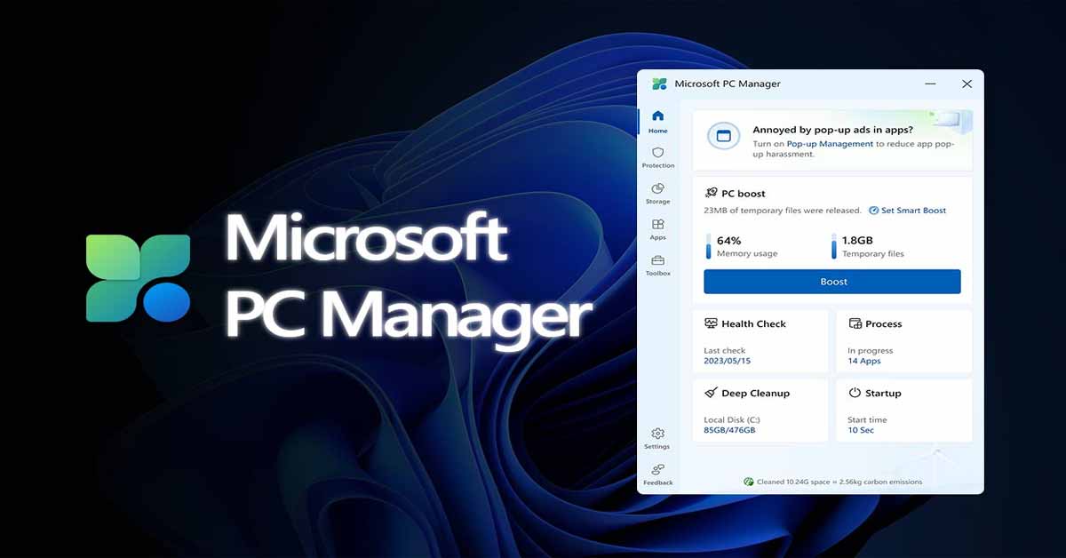 Windows-PC-Manager-App