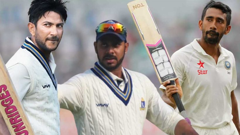 Wriddhiman Saha, Manoj Tiwary Anustup Majumder