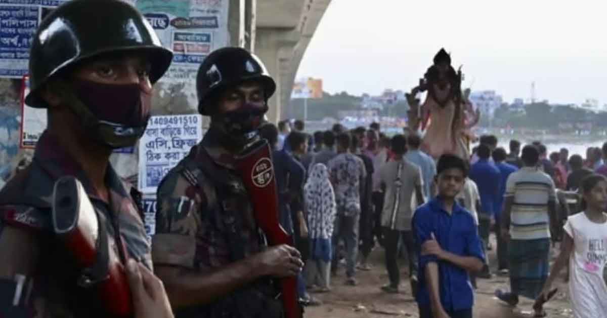 IGP of Bangladesh Police said that there is no risk of terrorist attack during Durga Puja