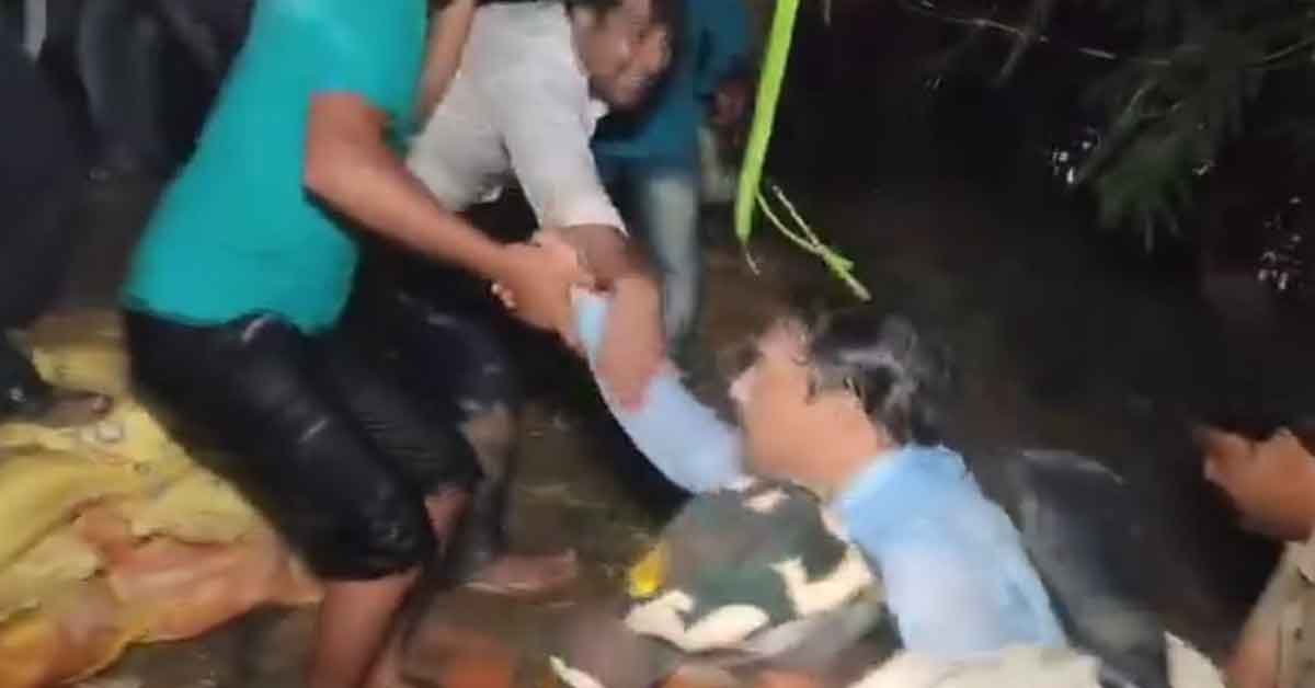 TMC MP and MLA Trapped in Floodwaters Rescued by Villagers with Speedboat