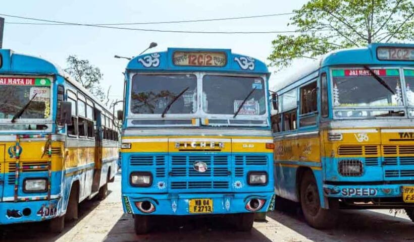 High court says Fifteen year old private buses will be banned in Kolkata