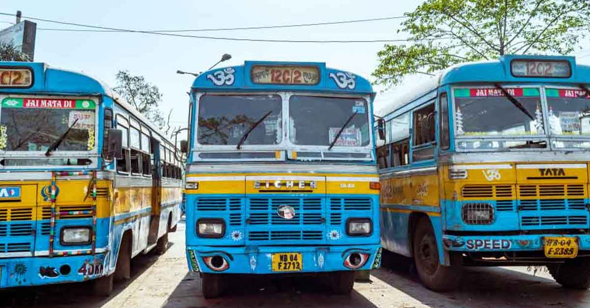 High court says Fifteen year old private buses will be banned in Kolkata