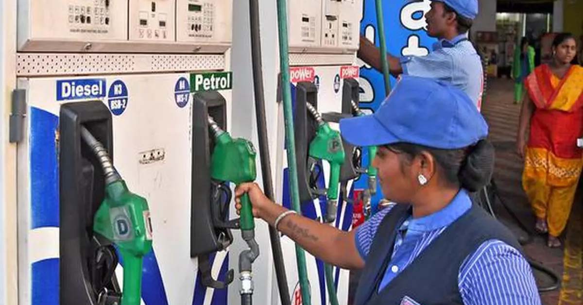 fuel price update petrol price today in kolkata-west bengal and India