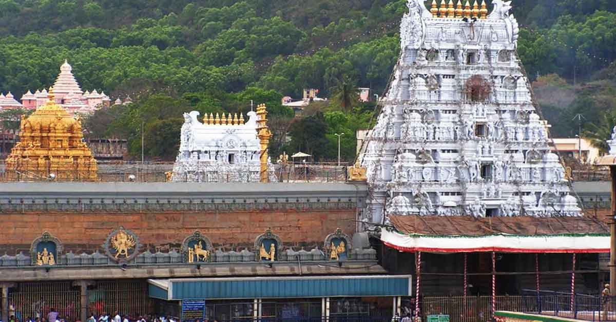 Chandrababu naidu claims that jagan reddy government mixed animal meat in tirupati temple prasad