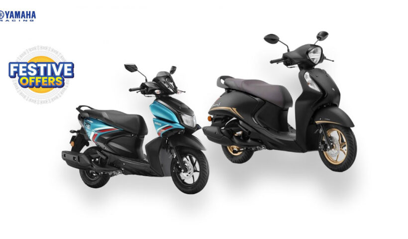 yamaha festive offers on rayzr 125 and fascino 125