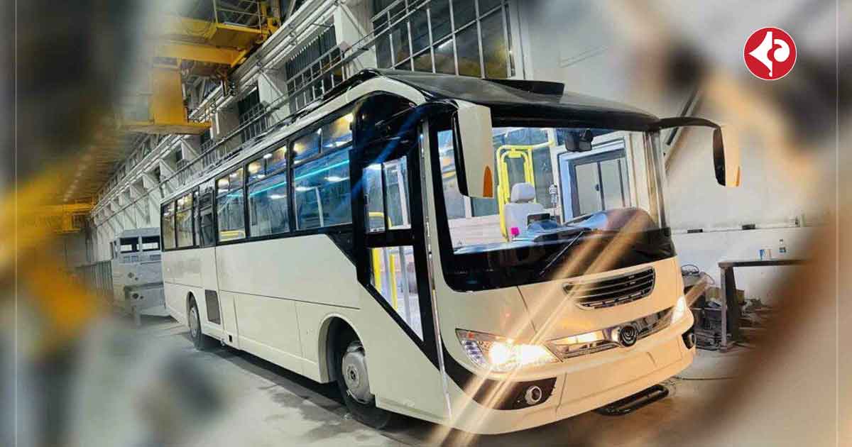 Afghanistan produces bus for urban public transport