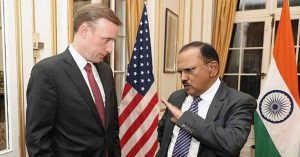 NSA Ajit doval meets with US NSA Jak Sulivan in new delhi