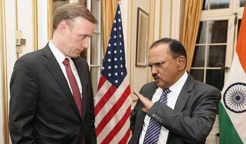 NSA Ajit doval meets with US NSA Jak Sulivan in new delhi