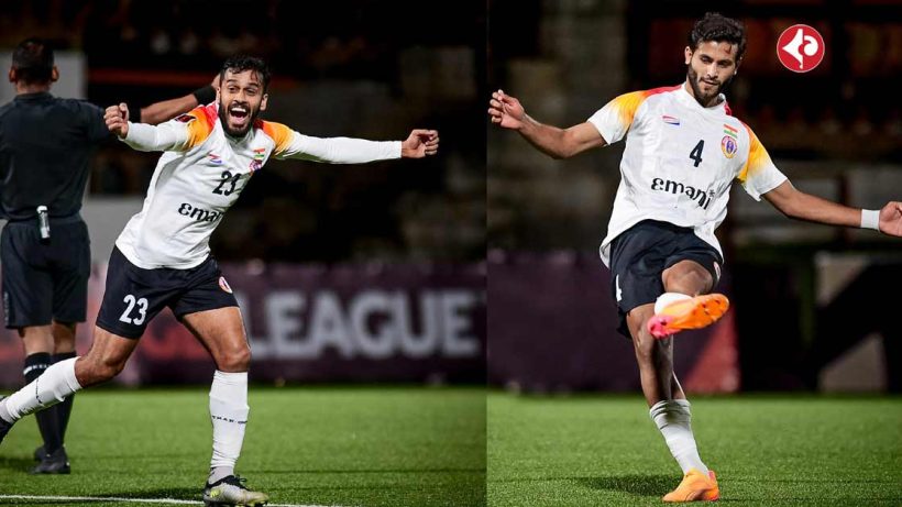 Anwar Ali and Souvik Chakroborty first goal in East Bengal Fc Jersey