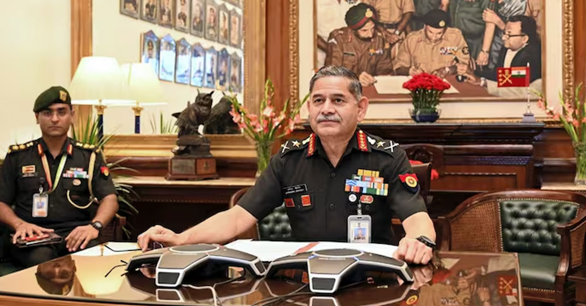 Army Chief Upendra Dwivedi