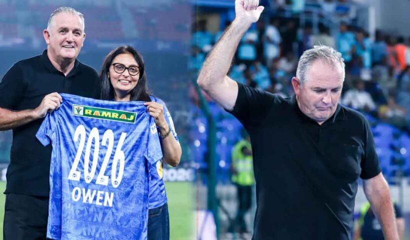 Chennaiyin FC Extends Owen Coyle's Contract