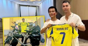 Cristiano Ronaldo Fan Bicycles 13,000 km from China to Saudi Arabia for Dream Meeting