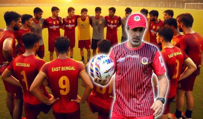 East Bengal Coach Oscar Bruzon