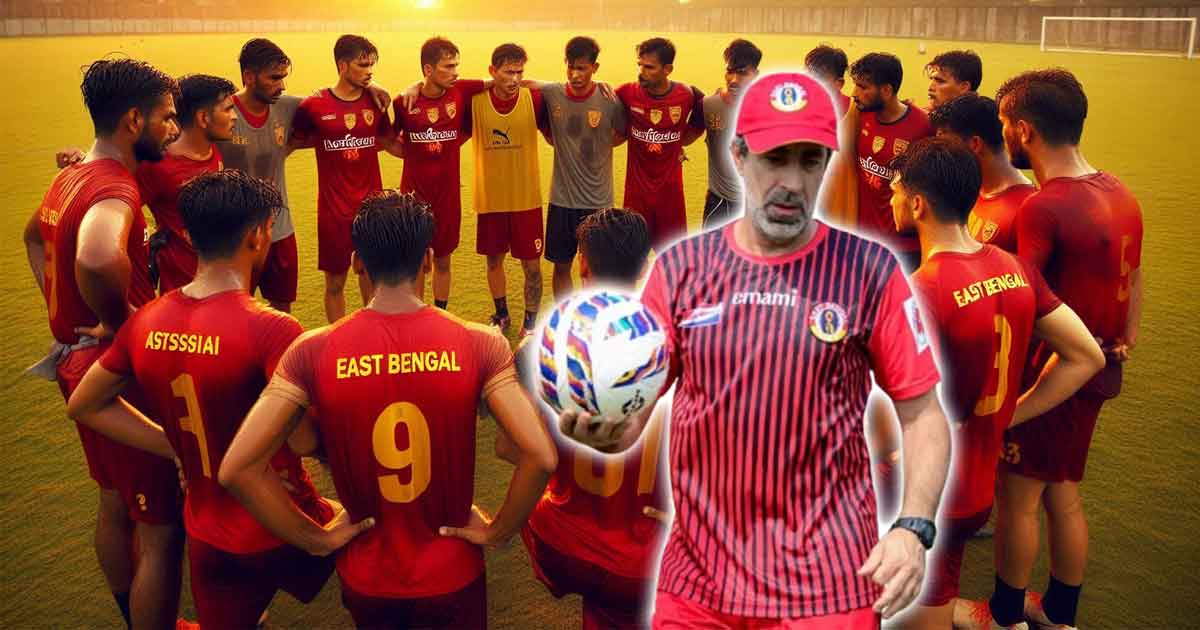 East Bengal Coach Oscar Bruzon