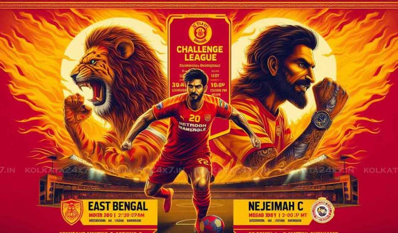 The match timing for East Bengal’s upcoming encounter against Nejemah FC in the AFC Challenge League has been changed. Fans are advised to check the revised schedule to ensure they don't miss this exciting clash in the continental tournament. East Bengal jersey color is red yellow