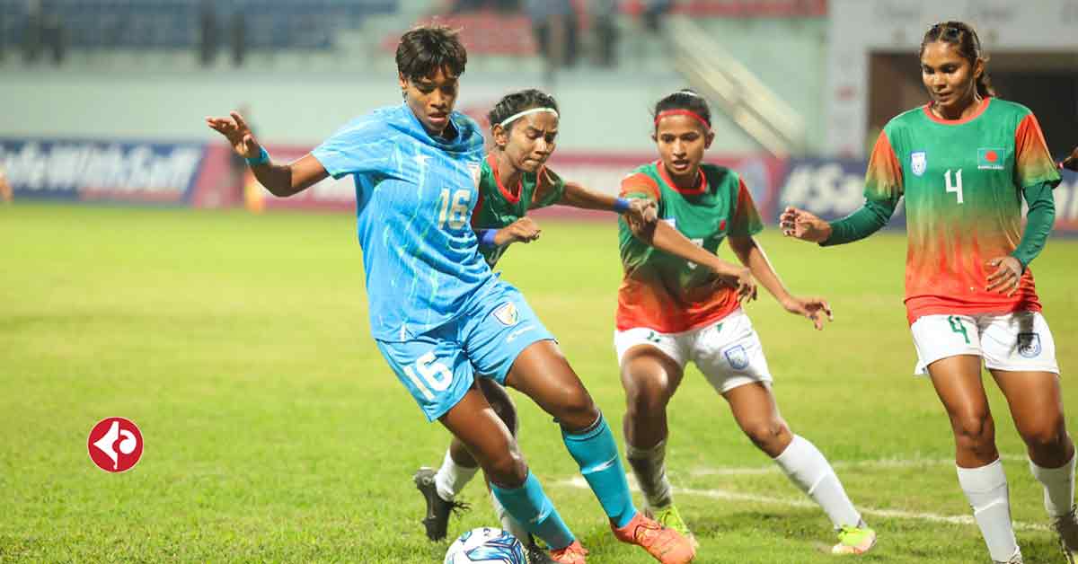 India vs Bangladesh in SAFF Women's Championship