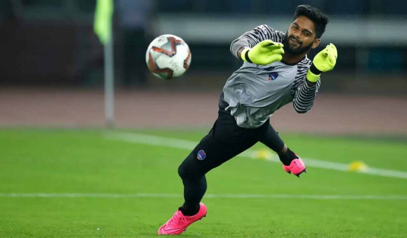 Jamshedpur FC Goalkeeper Albino Gomes