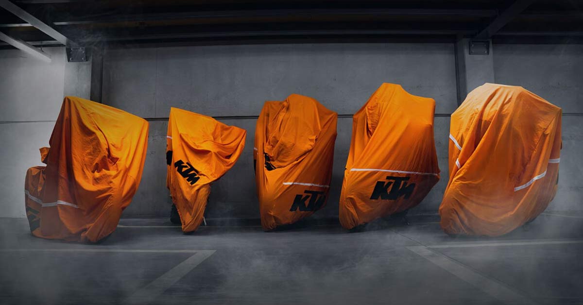 KTM teases five new motorcycles