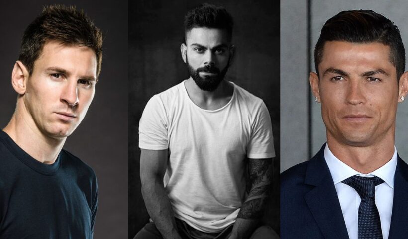 Can Virat Kohli Break Cristiano Ronaldo and Lionel Messi's Records? The Cricket Star Eyes New World Records