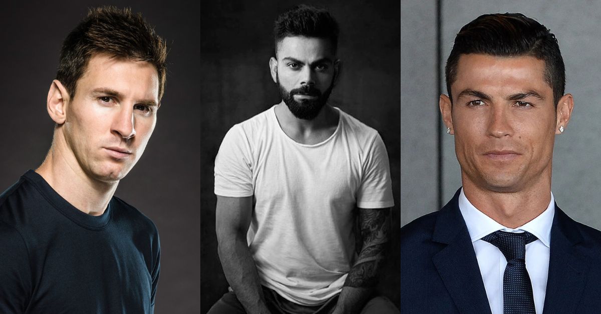 Can Virat Kohli Break Cristiano Ronaldo and Lionel Messi's Records? The Cricket Star Eyes New World Records