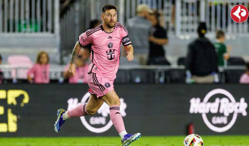 Lionel Messi hattrick goal in major league soccer