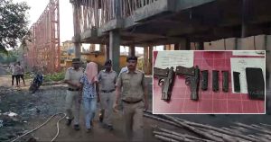 Man Arrested at New Farakka Station with Firearms and Magazines in Major Security Breach