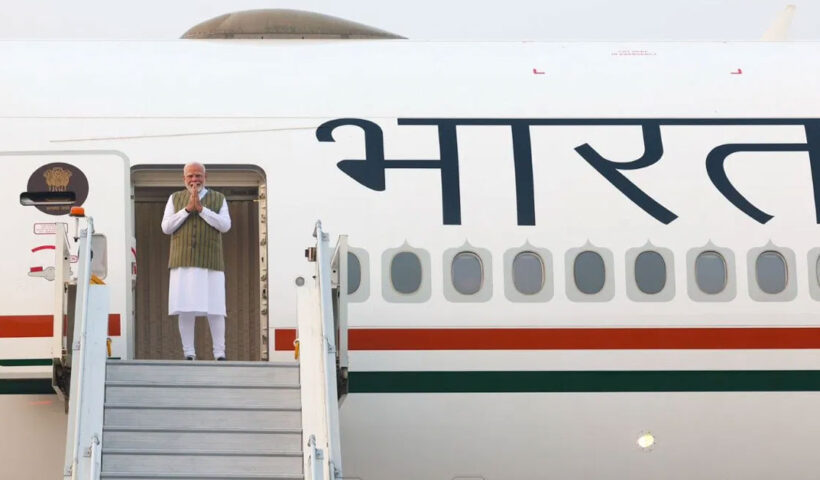 PM Modi leaves for Russia