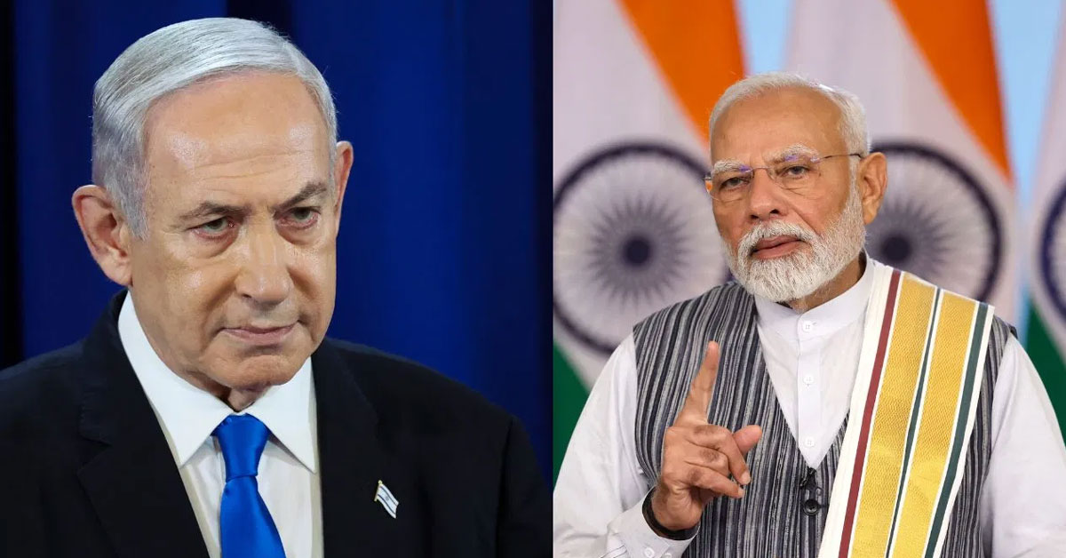 PM Modi speaks to Netanyahu