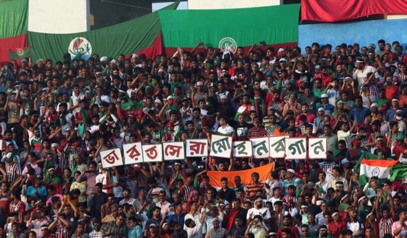 Mohun Bagan SG Delighted as Bagnan Club Celebrates Durga Puja with Mohun Bagan-Themed Pandal